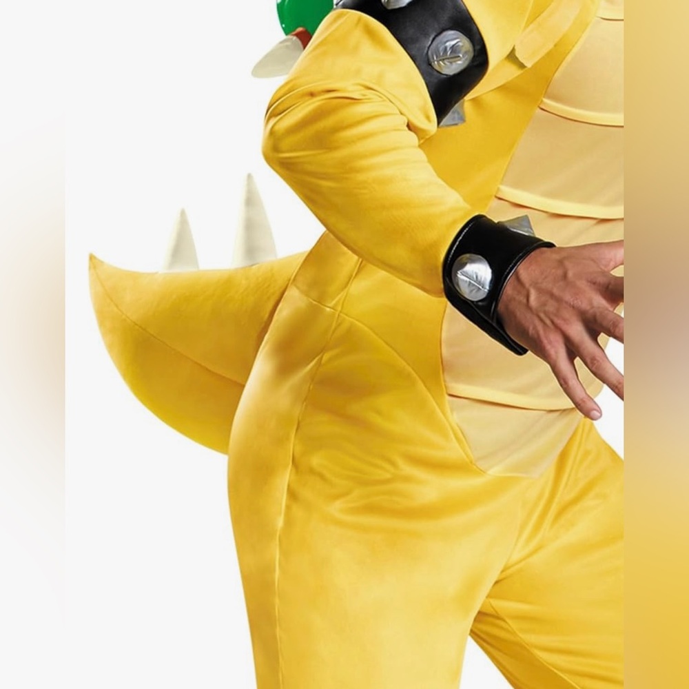 Disguise Nintendo Super Mario Deluxe Bowser Costume Adult L/XL - Picture 4 of 16